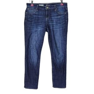 Kut from the Kloth Catherine Boyfriend Jeans Size 8 34X31 Blue Stretch